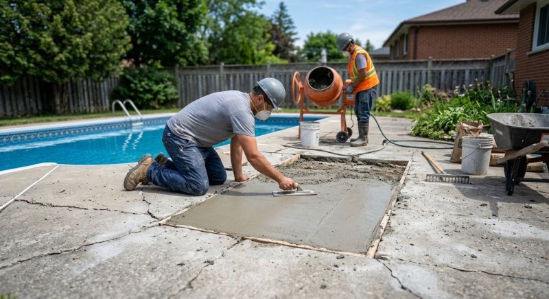 Pool Slab Repair in Corpus Christi, TX