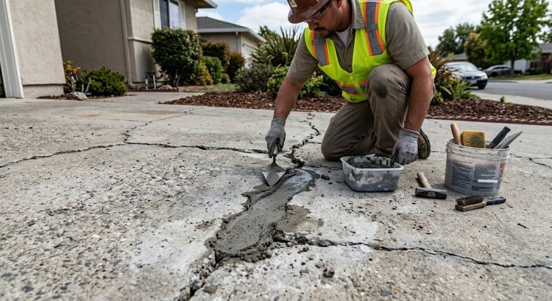 Chipped Concrete Repair in Des Moines, IA