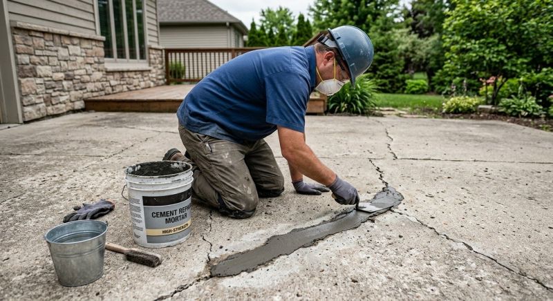 Concrete Damage Repair in West Des Moines, IA