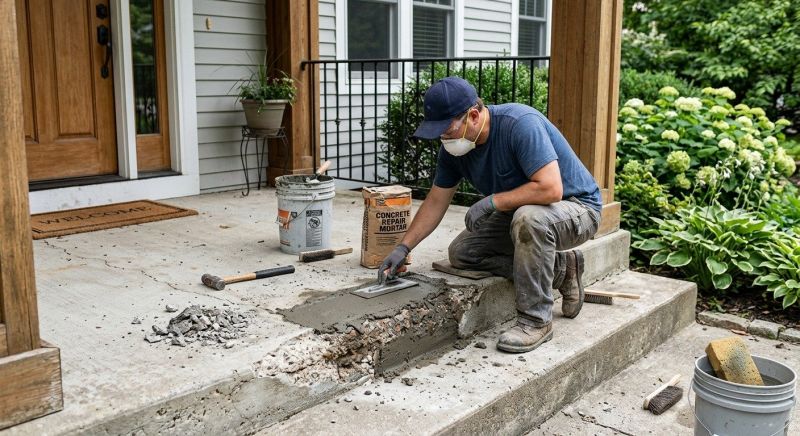 Concrete Ramp Repair in Des Moines, IA