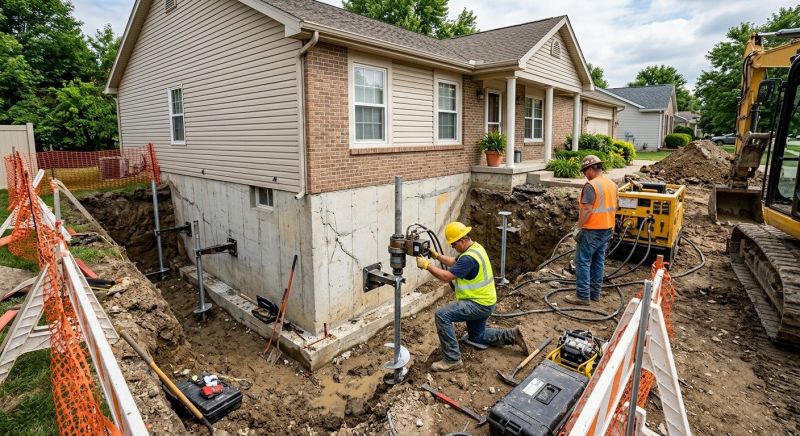 Foundation Renovation in Columbus, OH